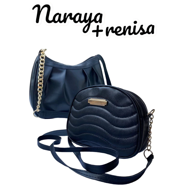 paket 2 item naraya& renisa taslokal taskoreanstyle trend | AutoStock