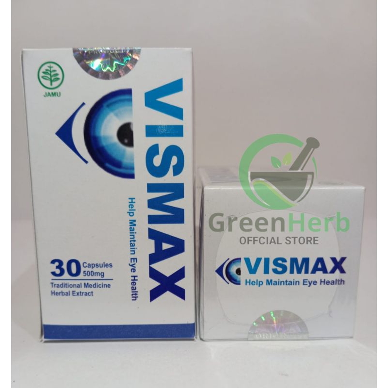 Jual Vismax 100% Asli Original Herbal Obat Mata Minus Plus Rabun ...