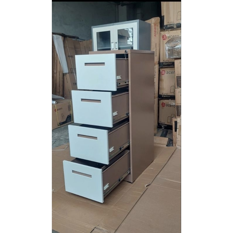Jual Lemari Arsip 4 Laci / Lemari Besi 4 Laci / Lemari 4 Laci / Filling ...