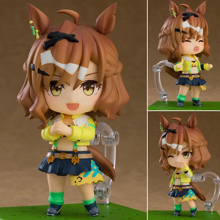Nendoroid Jungle Pocket Umamusume Pretty Derby | Action Figure Good Smile, 3 Facce E Accessori Parfait - 2