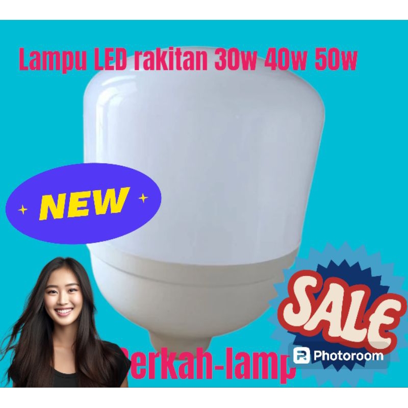 Jual LAMPU LED 30W 40W 50W BARU RAKITAN | Shopee Indonesia