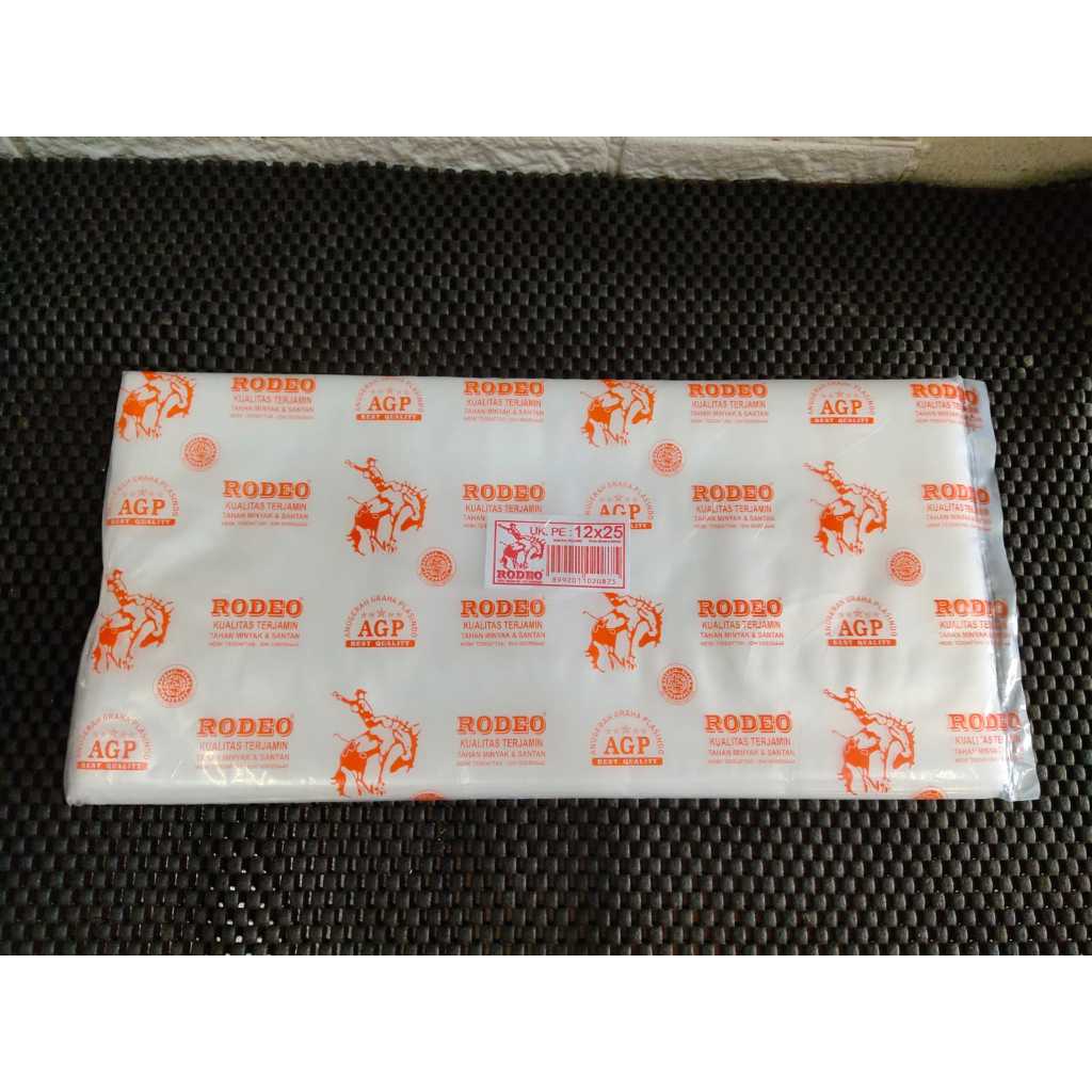 Jual KANTONG PLASTIK PE RODEO BERBAGAI UKURAN | Shopee Indonesia