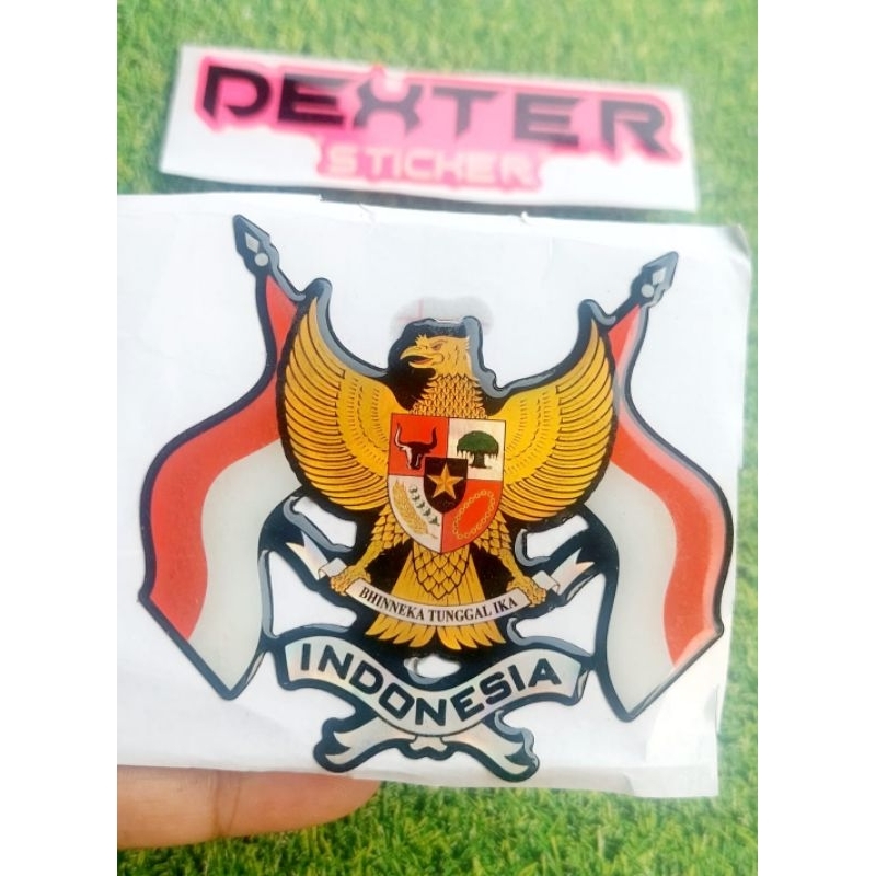 Jual STICKER TIMBUK GARUDA BENDERA STICKER TIMBUL LENTUR TERMURAH ...