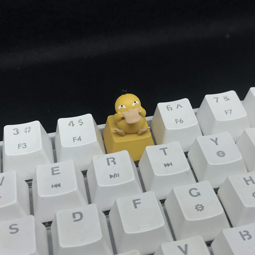 Jual Pokemon Psyduck Artisan Keycap For Cherry MX Compatible Switch ...