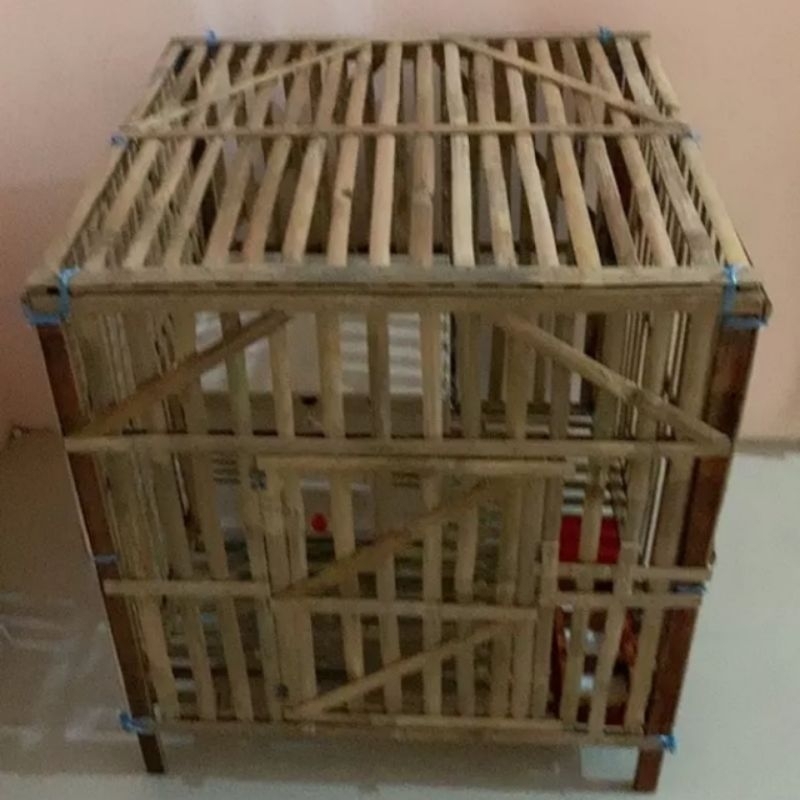 Jual Kandang Rakit Bambu Untuk Kucing Ayam Kelinci Burung Dara Anjing ...