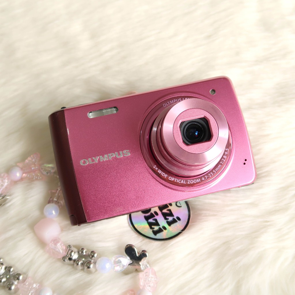 Jual DIGICAM Olympus Stylus VH 410 in rose pink fullest box