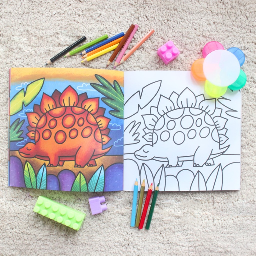 Jual CKLIK MEDIA - Buku Mewarnai: Smart Coloring Dinosaurus Explorer ...
