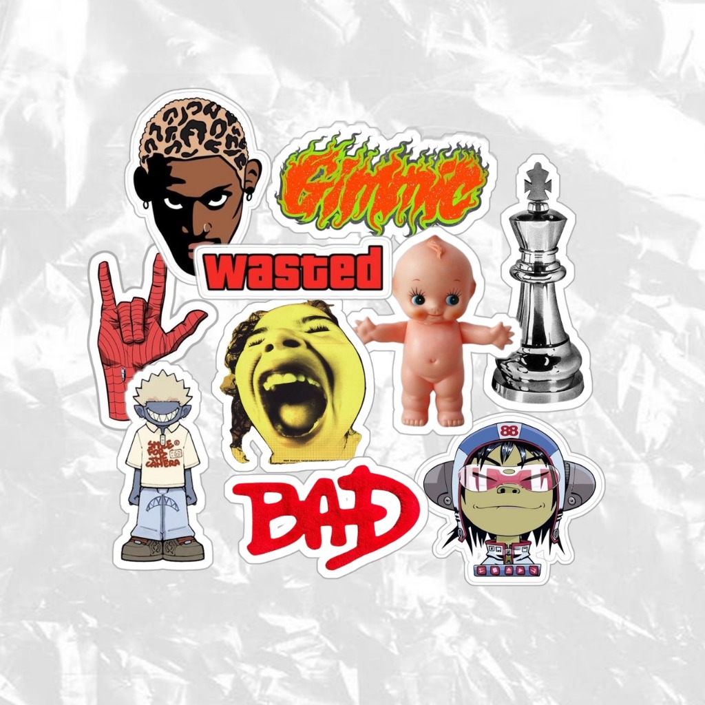 Jual STICKER PACK AESTHETIC RANDOM HYPEBEAST, GRAFFITI, DECORATIVE ...