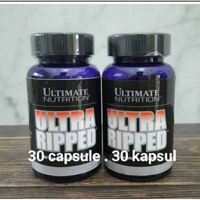 Jual Ultra Ripped Asli Original Isi 30 Kapsul | Shopee Indonesia