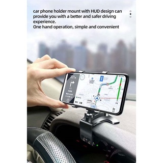 Holder Hp Mobil Jepit Dashboard Spion 360 Derajat