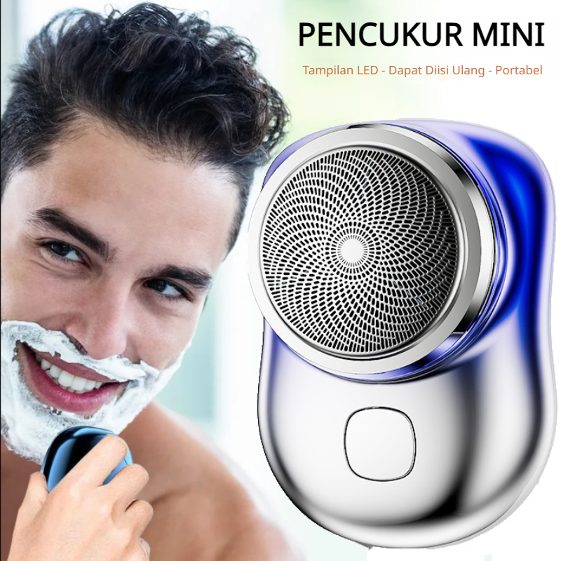 Jual ⚡️(Pengiriman Cepat 24 Jam)⚡️【COD】Alat Cukur Elektrik Mini Pisau ...