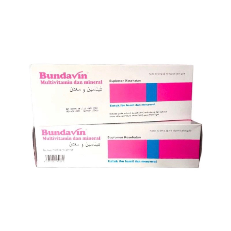Jual Bundavin Multivitamin Kaplet Samco | Shopee Indonesia