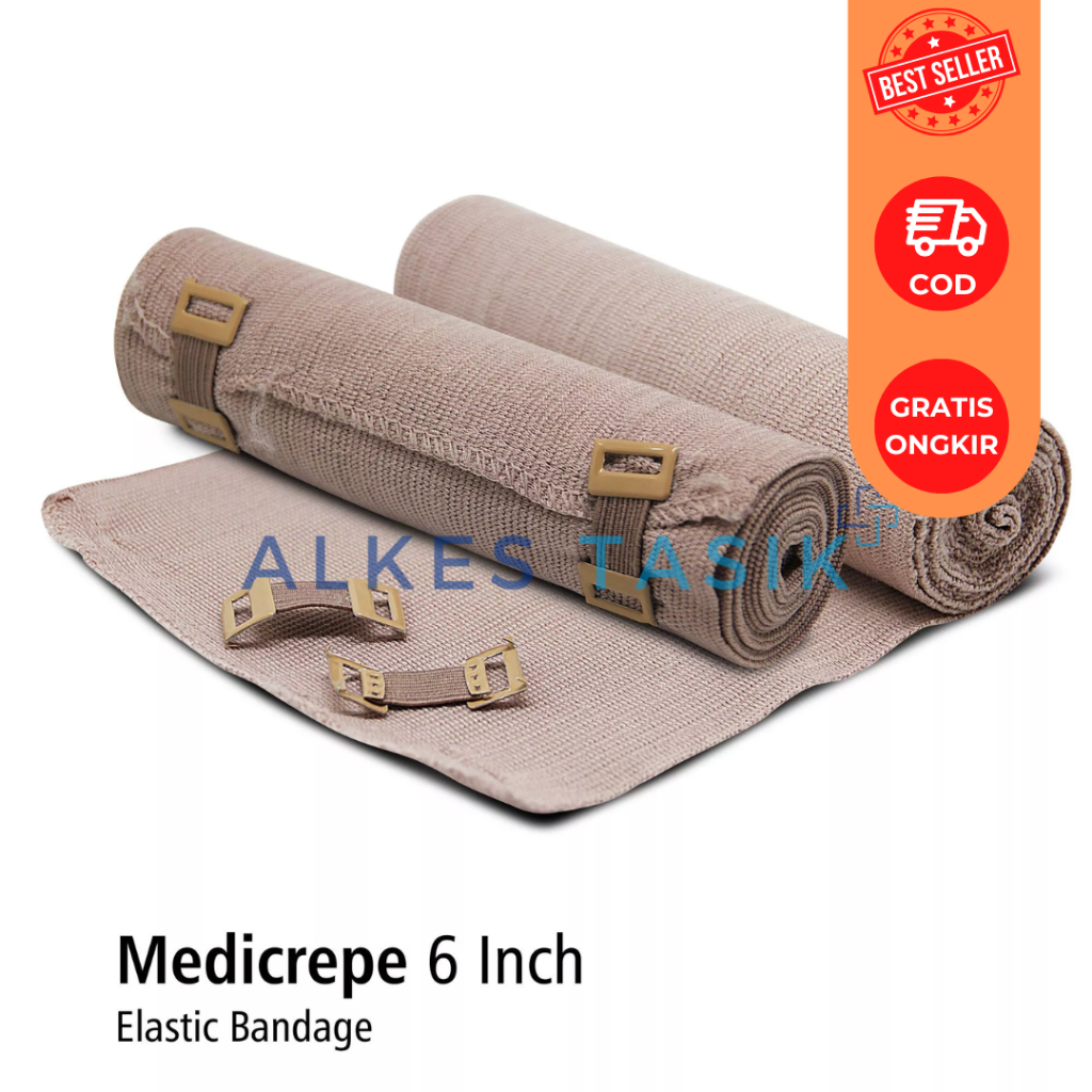 Jual Perban Elastis OneMed Medicrepe One 6 inch (15 cm x 4.5 m) Elastic ...