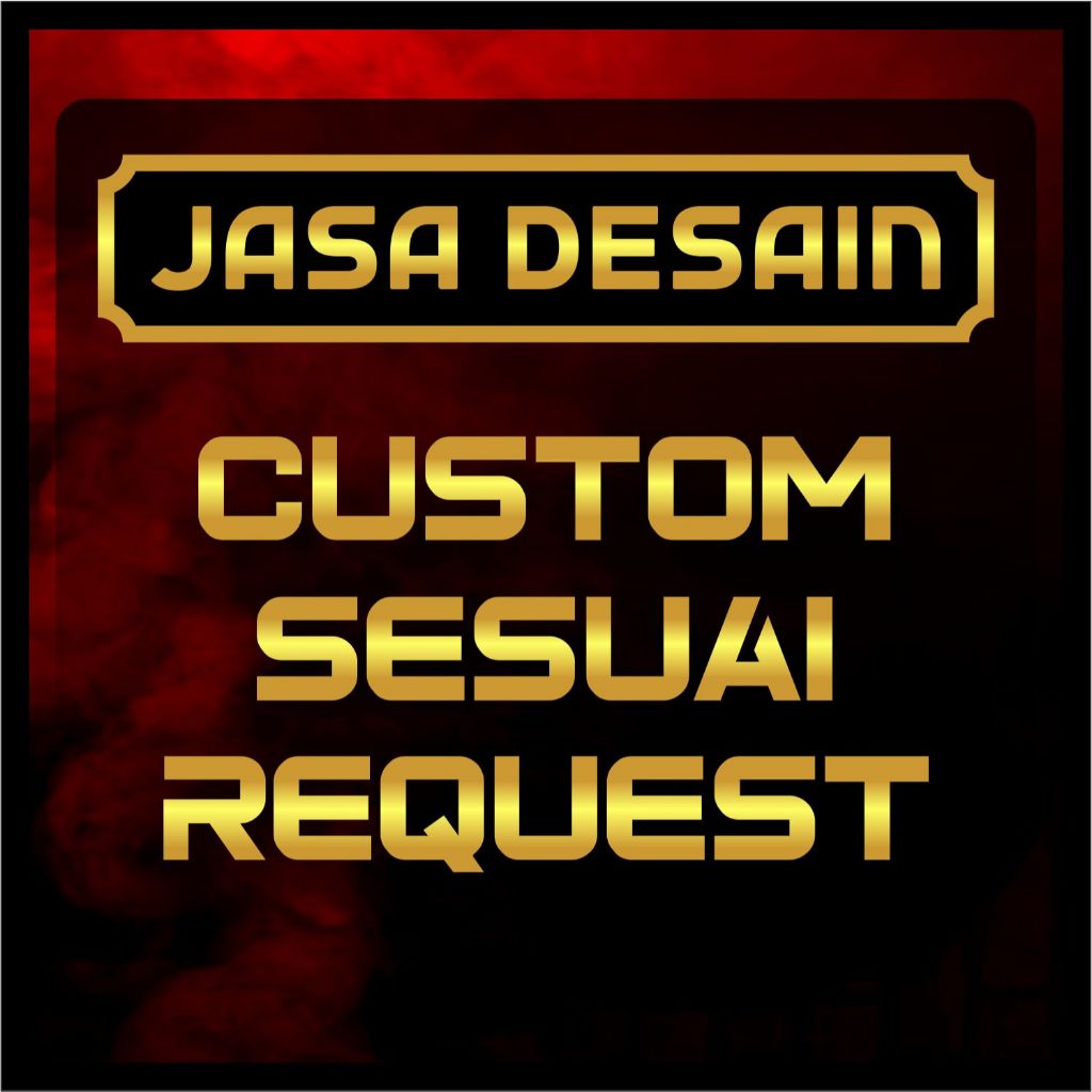 JASA DESAIN CUSTOM SESUAI REQUEST - Ganti Topi