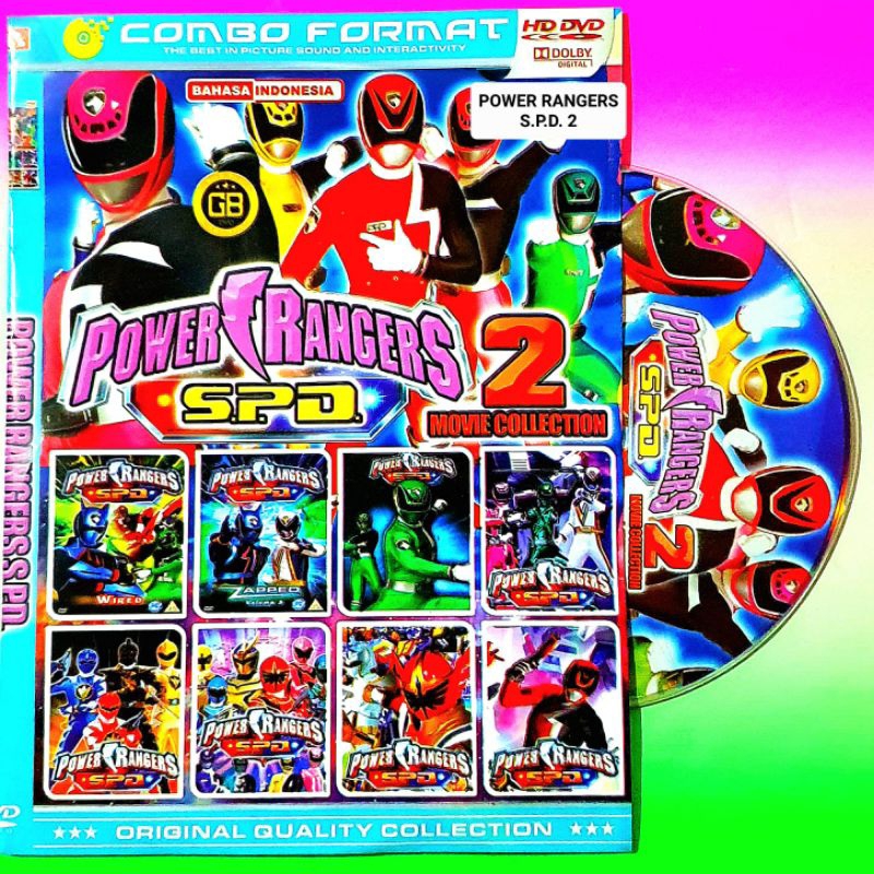 Jual Kaset Film Power Rangers S.P.D 2 - Kaset Film Power Rangers Bahasa ...