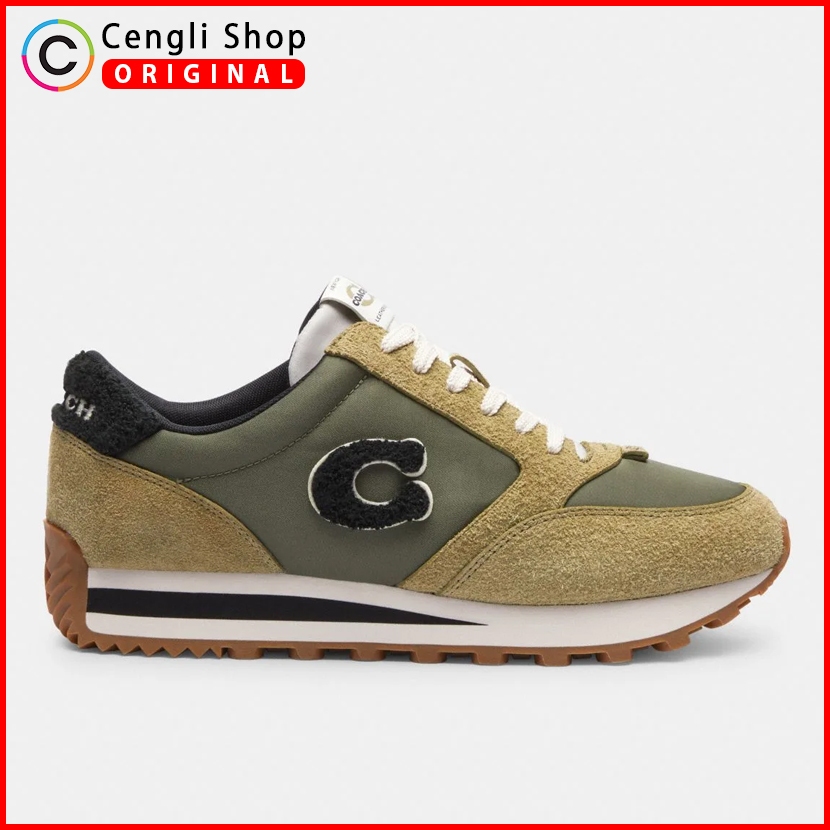 Jual COACH SEPATU SNEAKER PRIA ORIGINAL SNEAKERS KULIT ASLI ORI CCM04 ...