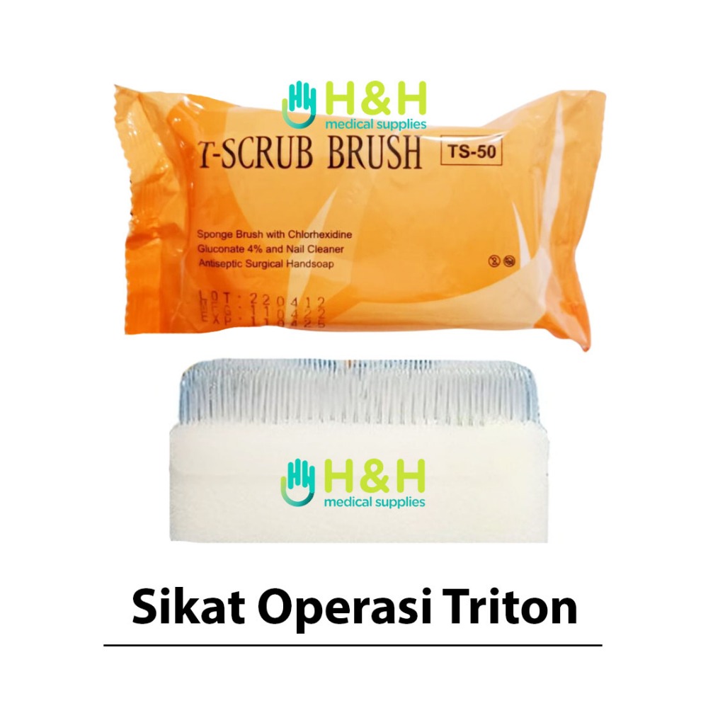 Jual Sikat Operasi Triton / T Scrub Brush | Shopee Indonesia