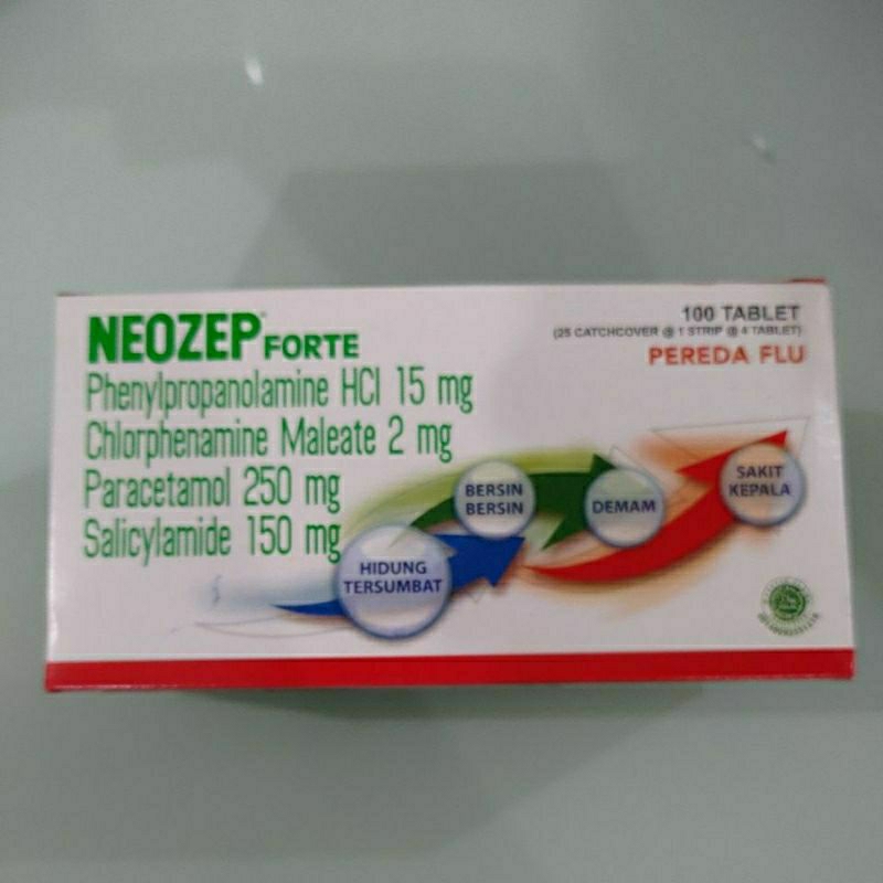 Jual neozep forte 1box isi 25 strip | Shopee Indonesia