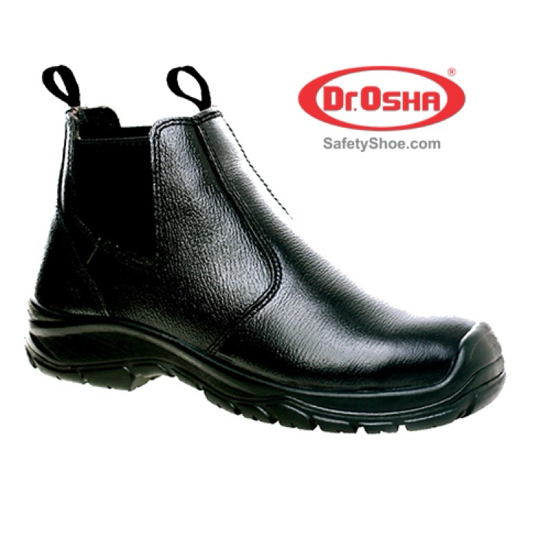 Jual Safety Shoes DR. OSHA PRINCIPAL ANKLE BOOT 3222 Black Produksi 2024 Shopee Indonesia
