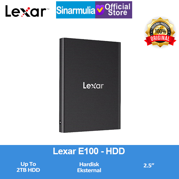Jual Lexar E100 - HDD SSD Enclosure 2.5 Inch USB 3.2 | Shopee Indonesia