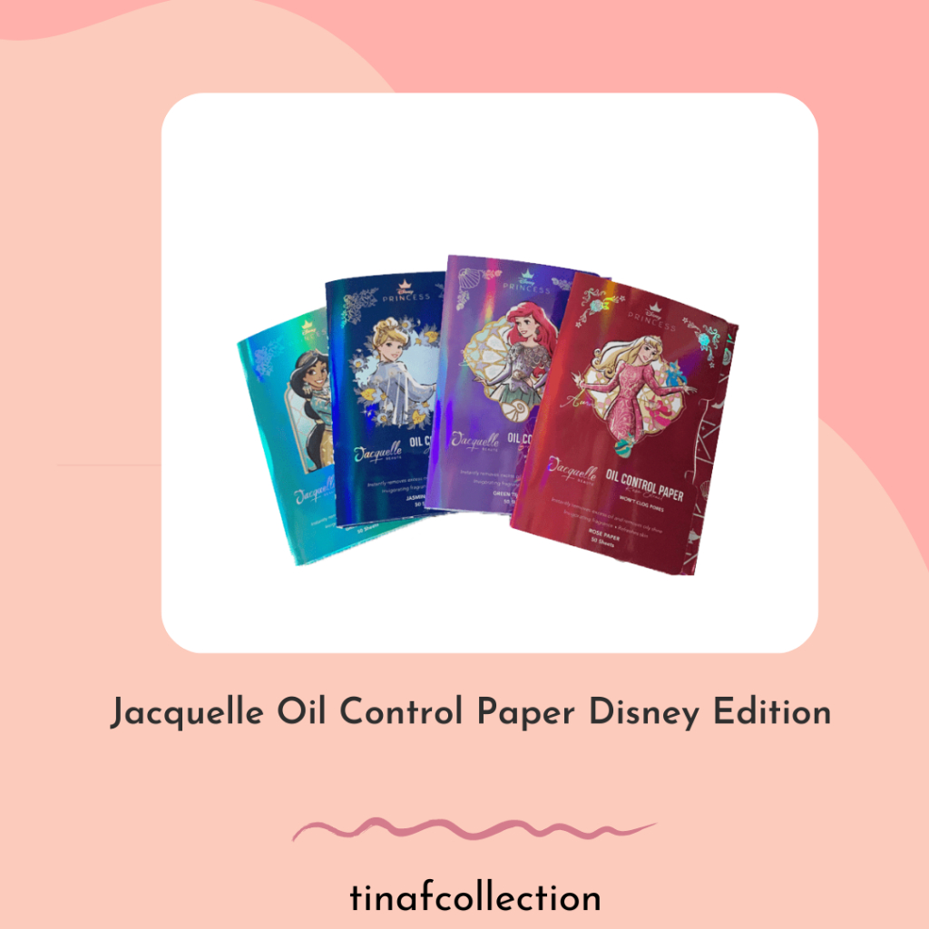 Jual Jacquelle Oil Control Paper Disney Edition - Kertas Minyak Wajah ...