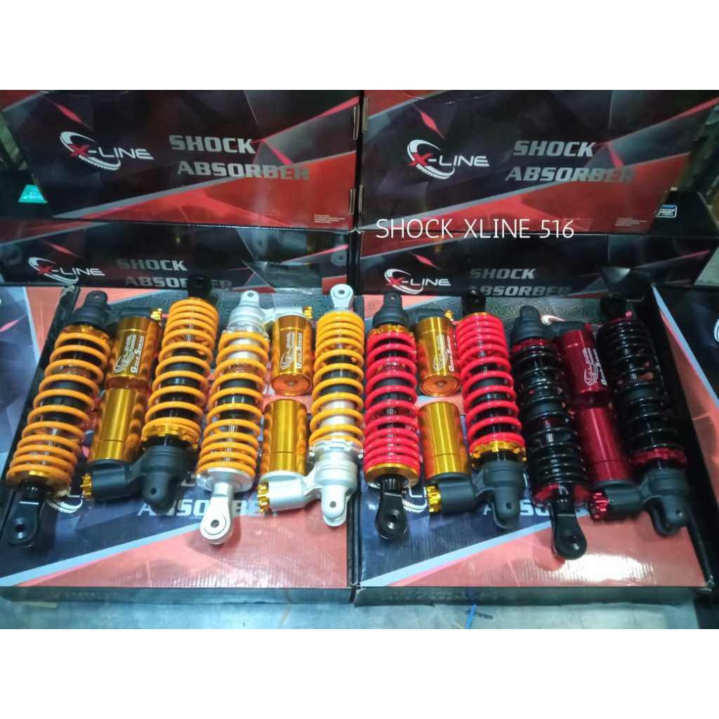 Jual XLINE SHOCK SHOCKBREAKER BELAKANG TIPE 516 TABUNG BAWAH AEROX ...