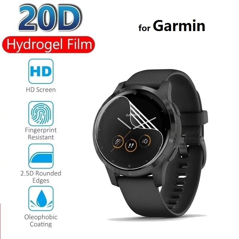 Supershieldz Clear Screen Protector For Garmin Venu 2S (3-Pack) – Full Coverage