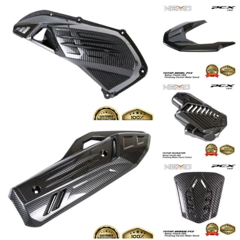 Jual Variasi Honda PCX 160 Carbon Nemo | Shopee Indonesia