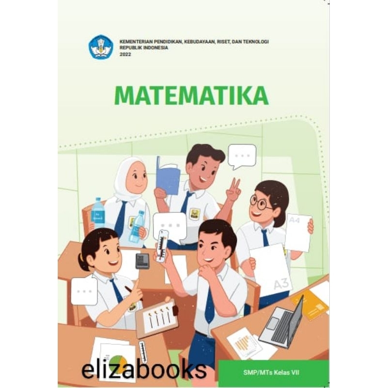 Jual Buku Siswa Pelajaran Matematika Kls 7 SMP Kurikulum Merdeka ...