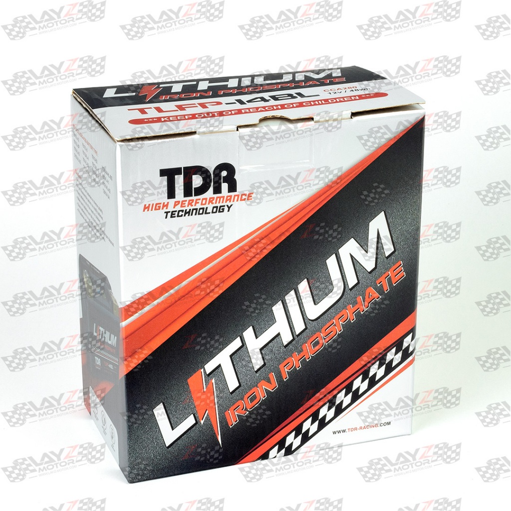 Jual TDR AKI Litihium ZX25R XMAX Forza CBR250RR R6 TLFP-14BL 12V ...