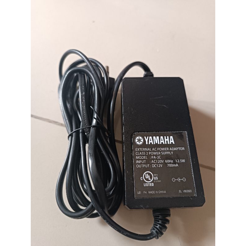 Alimentatore Ricambio Tastiera 12V Yamaha P-70 • EUR 24,67 - Foto 3