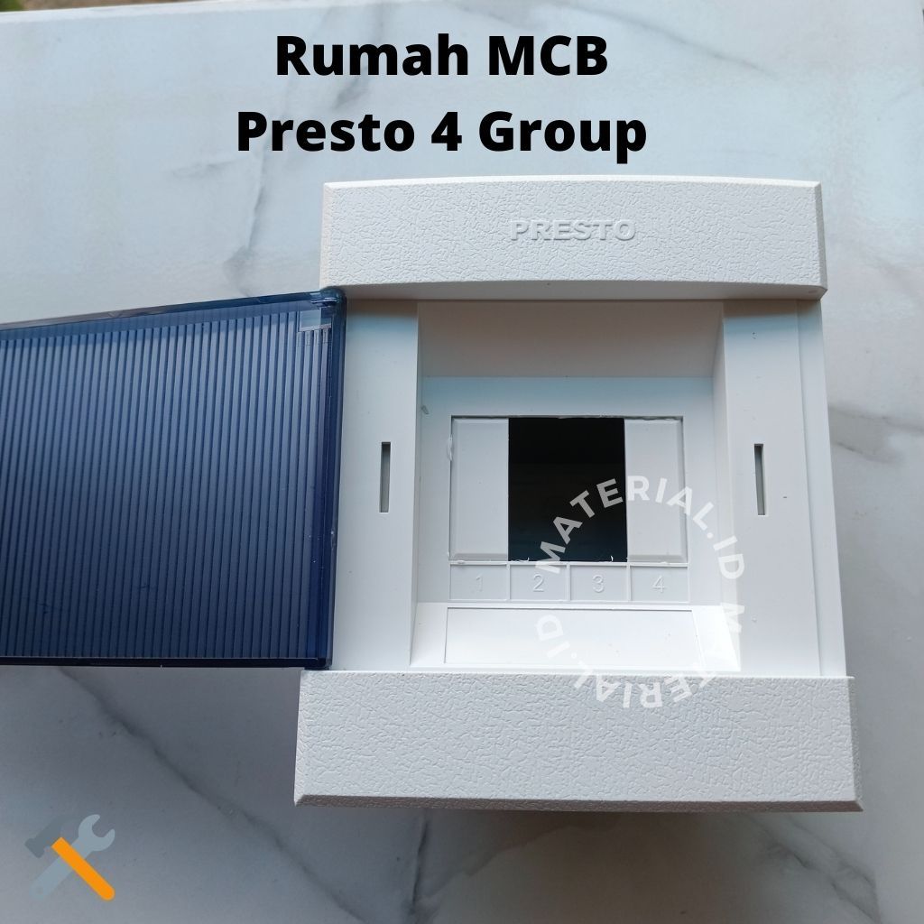 Jual Rumah MCB Listrik Box 4 Group Grup Pintu Inbow Outbow Lampu IB/OB ...