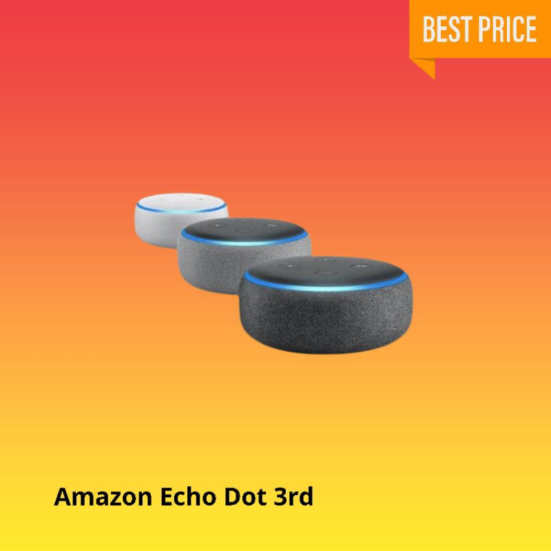 Jual Amazon Echo Dot 3rd Gen Smart Speaker Alexa Voice Control | Shopee ...