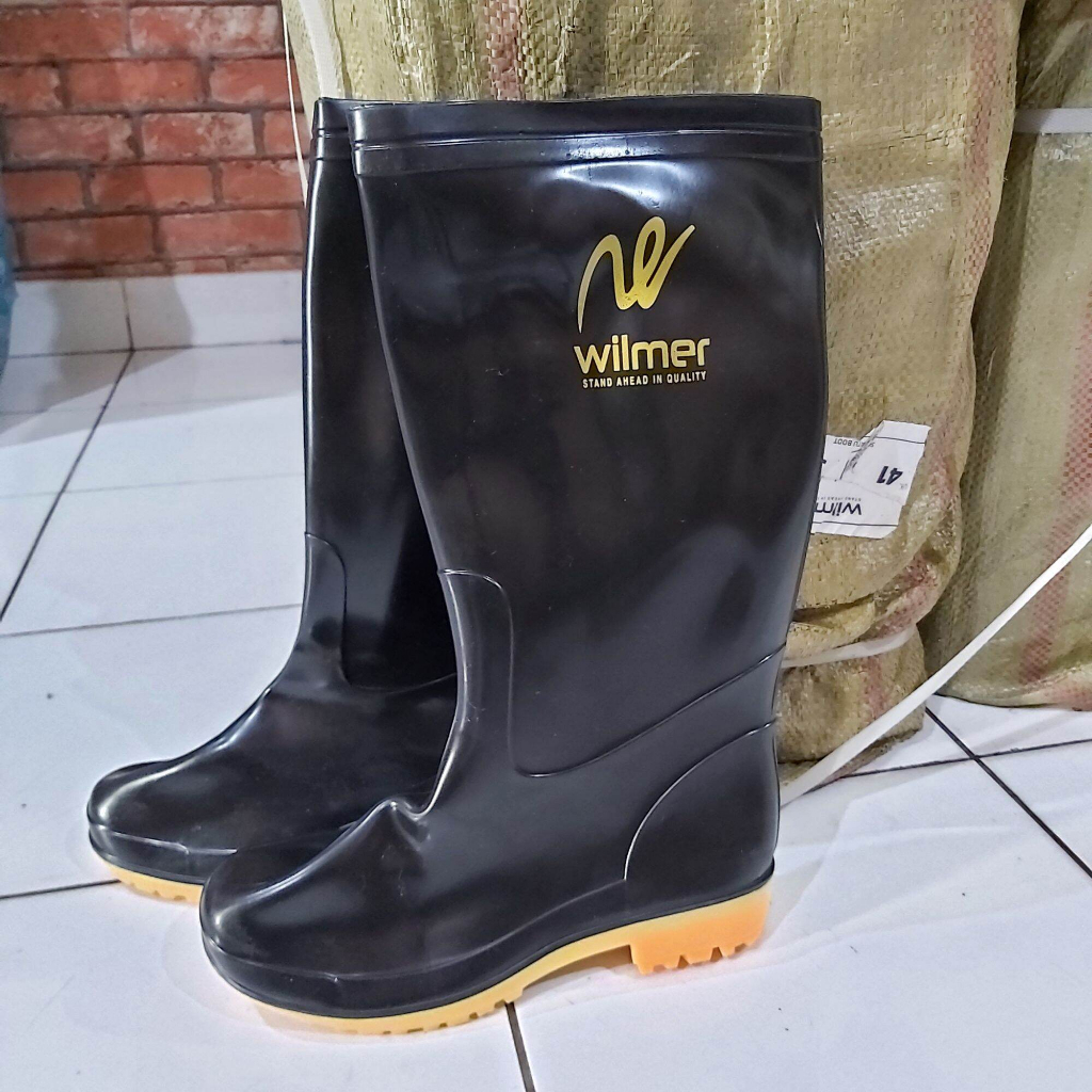 Jual AP UK 40-41-42-43-44 Sepatu bot Boots boot Tinggi VPR HITAM APD ...