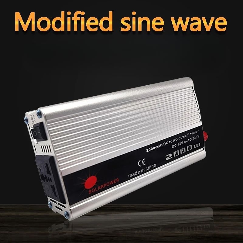 Jual Car Power Inverter Mobil DC 12V to AC 220V 2000W dengan Multiple ...
