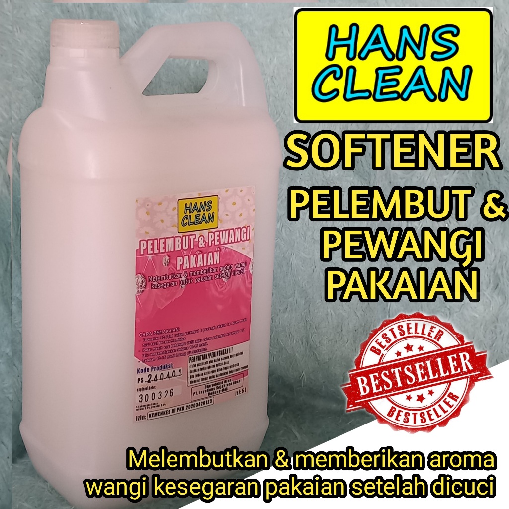 Jual Softener Pelembut Pakaian 5 Liter | Pewangi dan Pelembut Pakaian