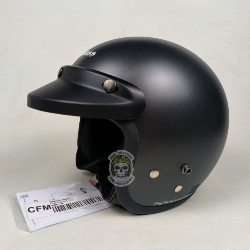 Jual HELM CARGLOSS CFM ORIGINAL KACA DATAR | Shopee Indonesia