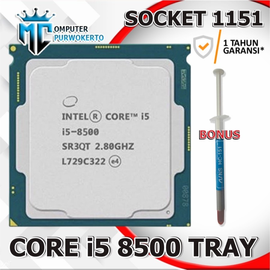 Jual Processor Core i5 8500 Gen 8 Socket LGA 1151 Coffee Lake | Shopee ...