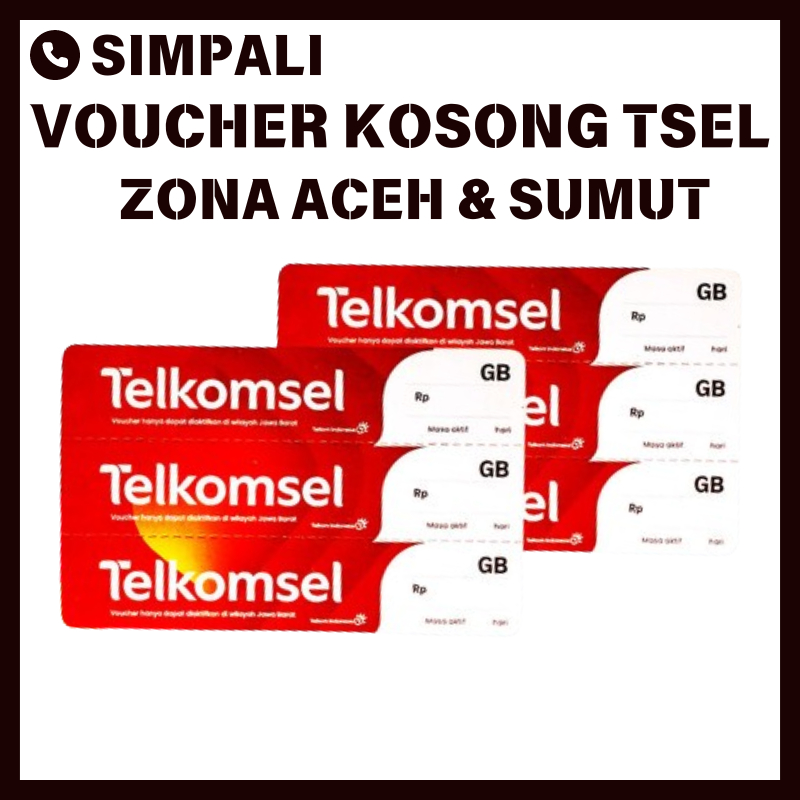 Jual VOUCHER VOCER VOUCER VOCHER KOSONG ZERO TELKOMSEL TELKOMSELL TSEL ...