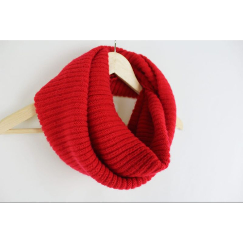 Jual Rajawinter Scarf Rajut Import Lingkar Infinity Ring Syal Leher ...