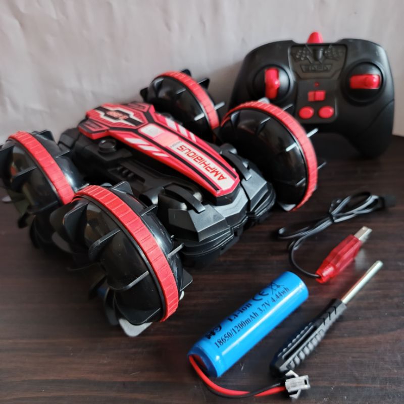 Jual Mobil Remote Control Amfibi Bisa Di Air & Darat 360° Rotasi 2.4 ...