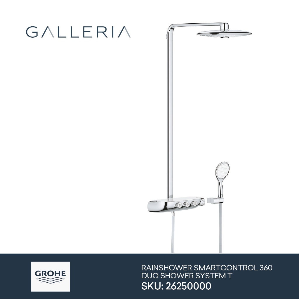 Jual Grohe Rainshower Smartcontrol Duo 360 Shower System w/ Thermostat ...