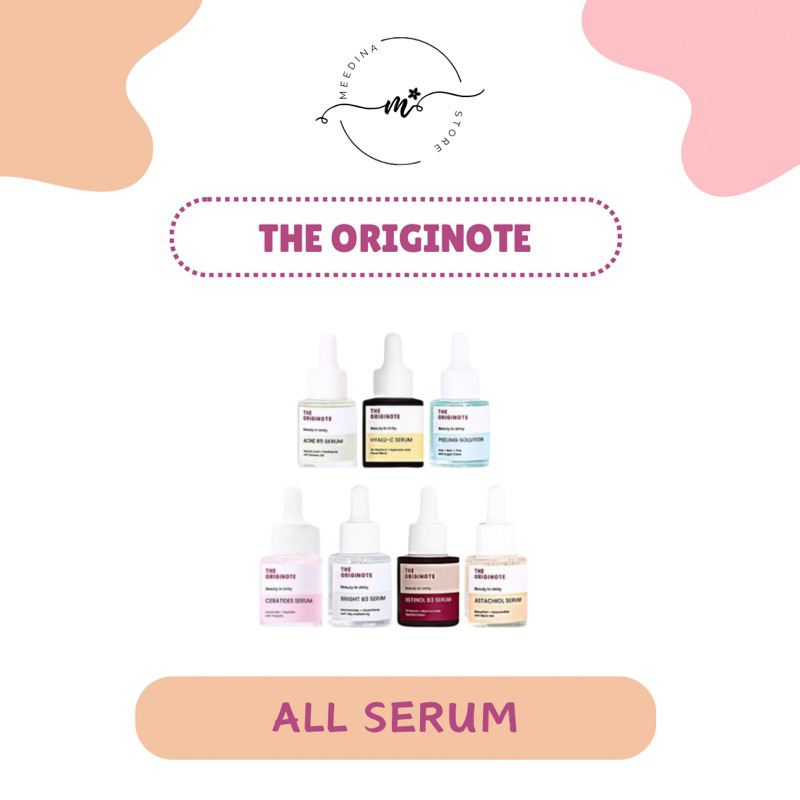 Jual THE ORIGINOTE SERUM ALL VARIANT | Shopee Indonesia