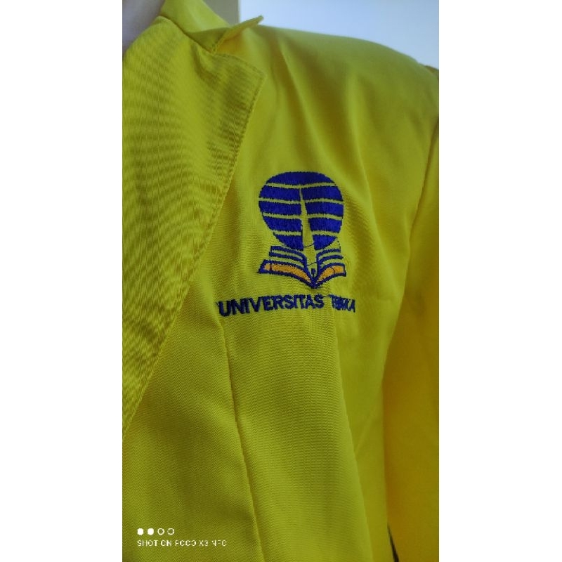 Jual jas UT jas almamater universitas terbuka di lengkapi dengan ...