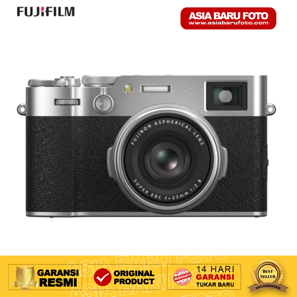 Jual Fujifilm Fuji X100VI Digital Camera Silver | Shopee Indonesia