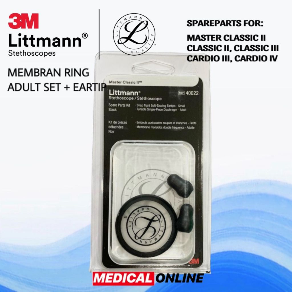 Jual MEMBRAN RING EARTIP SET 3M LITTMANN SPAREPART CLASSIC LITMAN ...