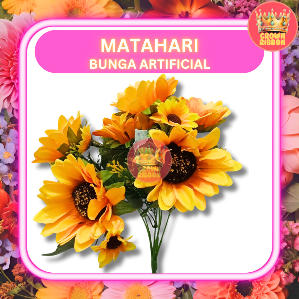 Jual 4671 - MATAHARI - Bunga Artificial SUN FLOWER | Shopee Indonesia