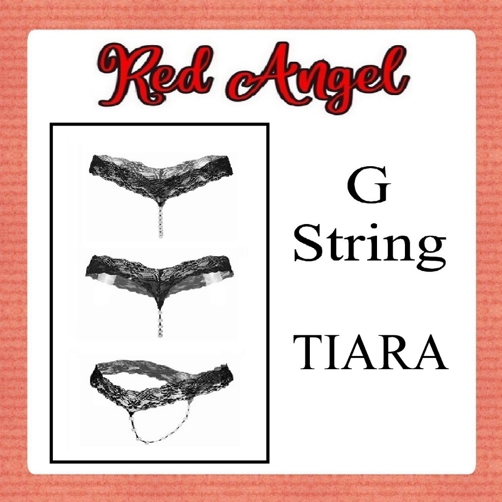 Jual Red Angels Celana Dalam G String Wanita Underwear Mini Tali Celana