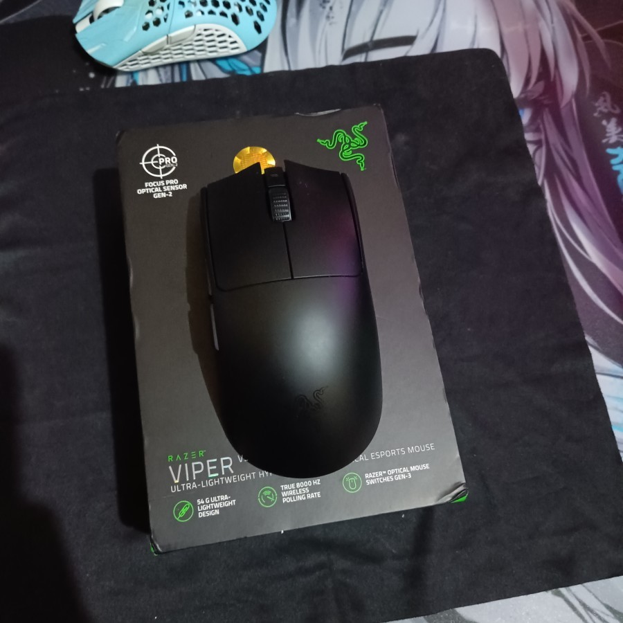Jual Razer Viper V3 Pro 8K Black alt deathadder v3 pro Lamzu Maya ...