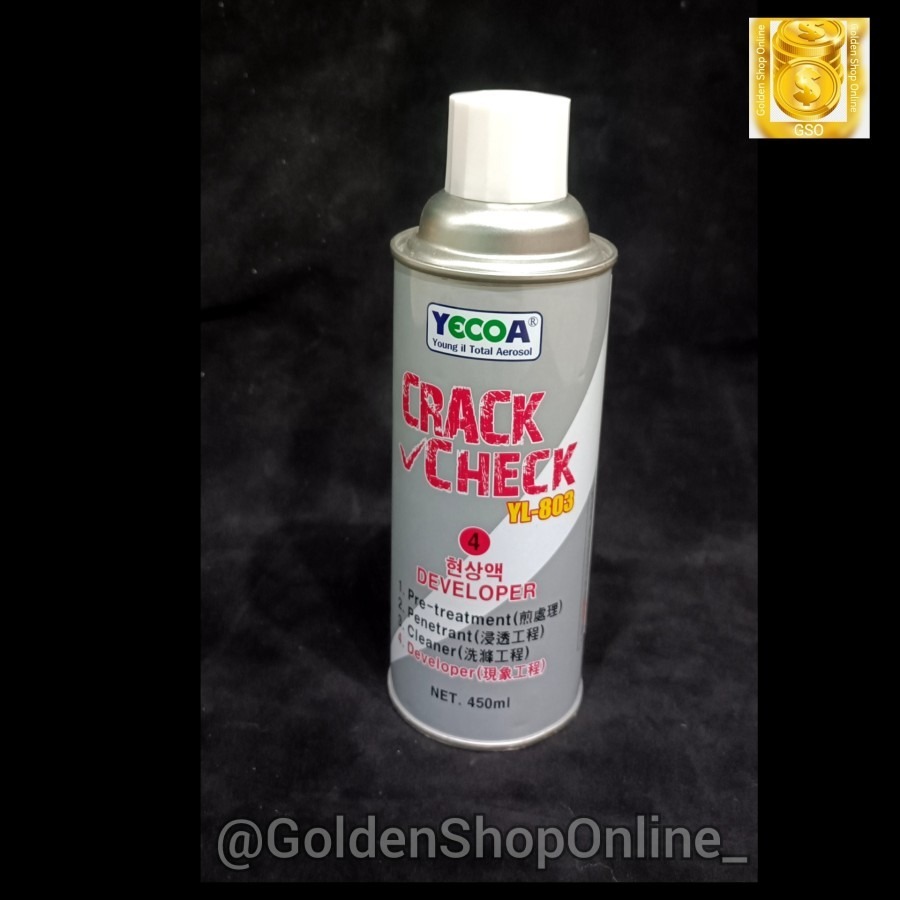 Jual Spot Check Developer Crack Checker Yecoa YL-803 450ml | Shopee ...